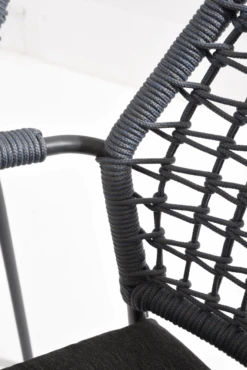 Barista Dining Stoel - Blauw - Incl. Kussen 8 Barista Dining Stoel - Blauw - Incl. Kussen -Gardenas Winkel barista dining stoel blauw incl kussen 5 3