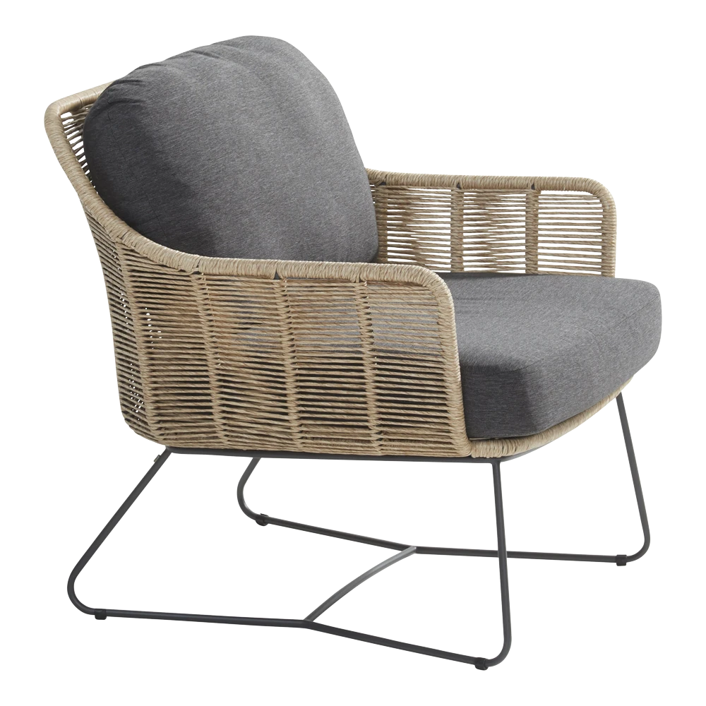 Belmond Lounge Stoel - Incl. Kussens 4 Belmond Lounge Stoel - Incl. Kussens - Afbeelding 4