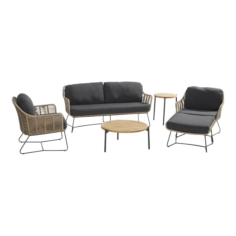 Belmond Lounge Stoel - Incl. Kussens 5 Belmond Lounge Stoel - Incl. Kussens - Afbeelding 5