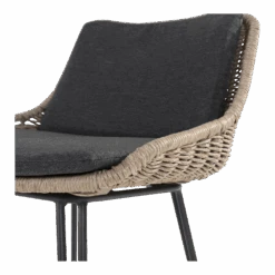 Bohemian Bar Stoel - Naturel - Incl. Kussen -Gardenas Winkel bohemian bar stoel naturel incl kussen 4 1