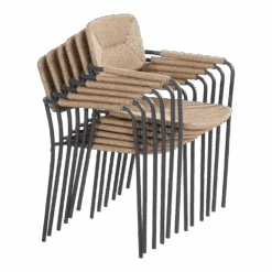 Bora Dining Stoel - Naturel -Gardenas Winkel bora dining stoel naturel 6 1