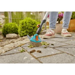Combisysteem 3in1 Voegenkrabber/borstel - 9cm - Gardena -Gardenas Winkel combisysteem 3in1 voegenkrabber borstel 9cm gardena 5 4