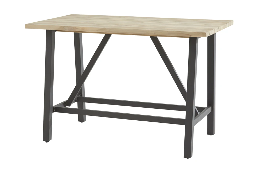 Derby Teak Bartafel - 160 X 90 X 105 Cm - Naturel 1 Derby Teak Bartafel - 160 X 90 X 105 Cm - Naturel