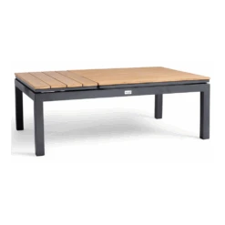 Flip-Up Coffee Tafel - 120 X 79 X 42 Cm - Teak