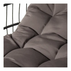 Hangstoel Norway - Inklapbaar - Zwart/Bruin -Gardenas Winkel hangstoel norway inklapbaar zwart bruin 3