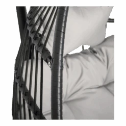 Hangstoel Norway - Inklapbaar - Zwart/Grijs -Gardenas Winkel hangstoel norway inklapbaar zwart grijs 5