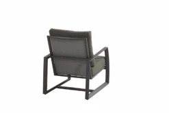 Mauritius Lounge Stoel - Antraciet - Incl. Kussens -Gardenas Winkel mauritius lounge stoel antraciet incl kussens 3 4