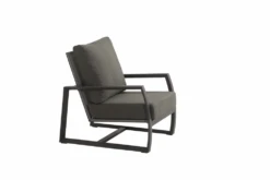 Mauritius Lounge Stoel - Antraciet - Incl. Kussens -Gardenas Winkel mauritius lounge stoel antraciet incl kussens 4 4