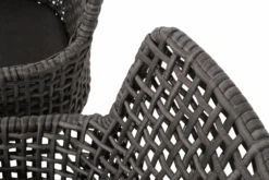 Opera Dining Stoel - Antraciet - Incl. Kussen -Gardenas Winkel opera dining stoel antraciet incl kussen 5 3