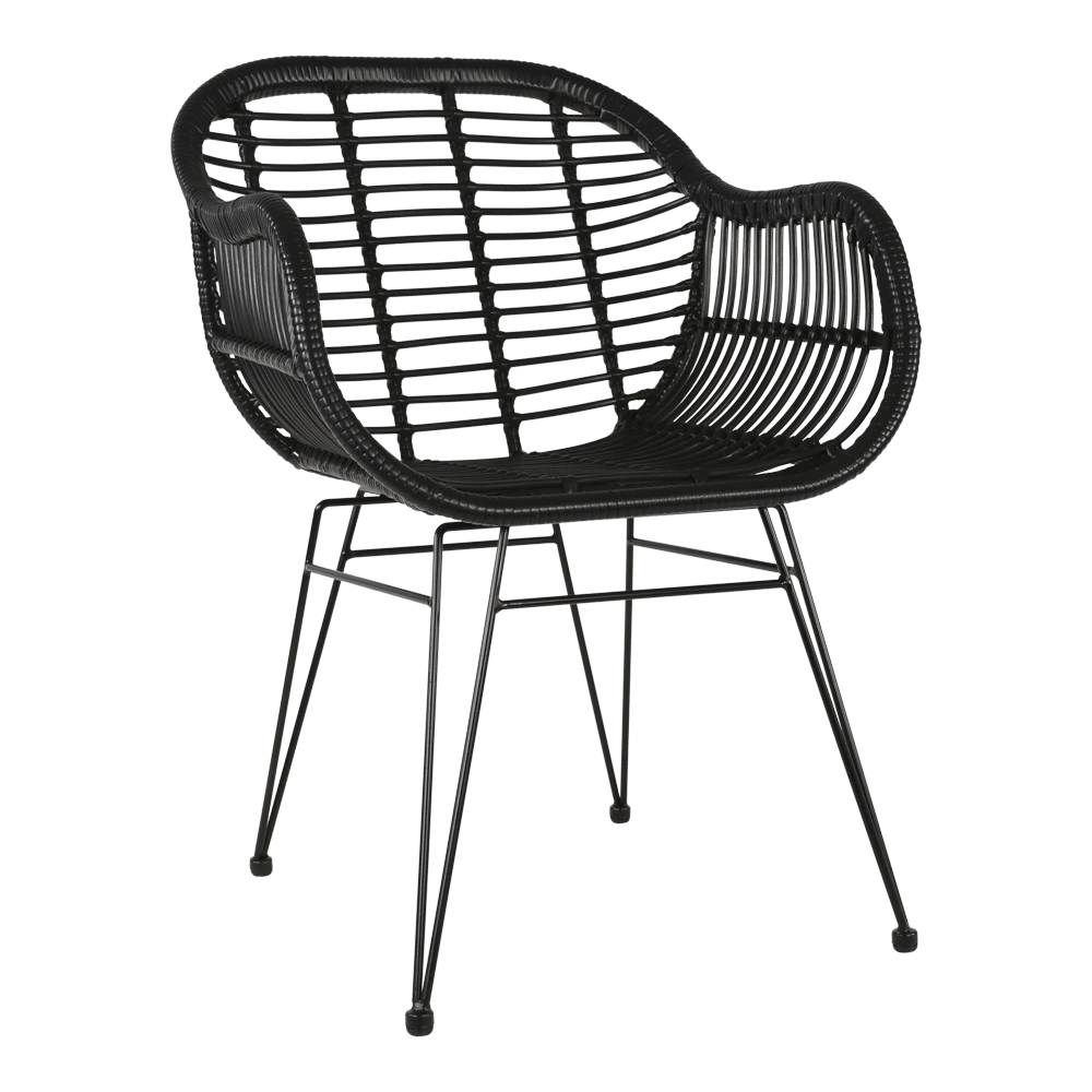 Stoel Moda Zwart 1 Stoel Moda Zwart