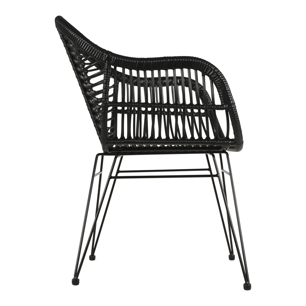 Stoel Moda Zwart 3 Stoel Moda Zwart - Afbeelding 3