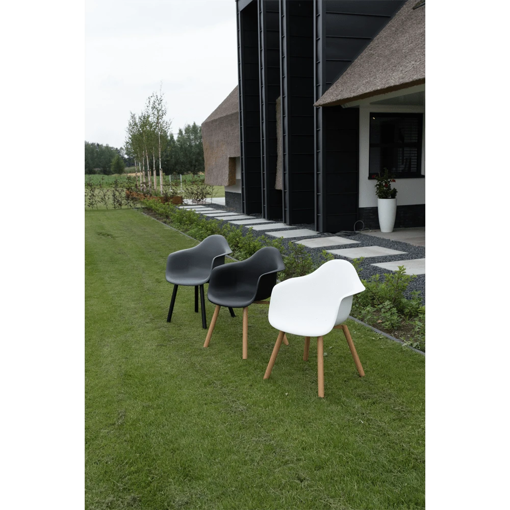 Stoel Montreux Wit 4 Stoel Montreux Wit - Afbeelding 4