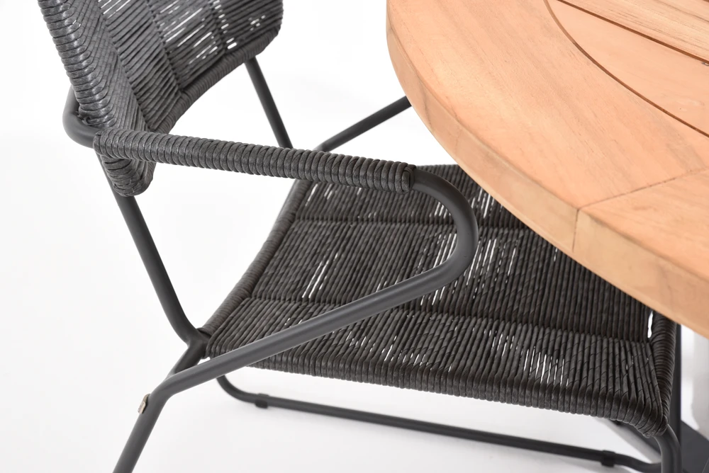 Swing Dining Stoel - Antraciet 6 Swing Dining Stoel - Antraciet - Afbeelding 6