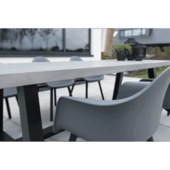 Tuintafel Toro - Betonlook - 180x90cm -Gardenas Winkel tuintafel toro betonlook 180x90cm 4