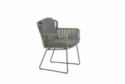 Vitali Dining Stoel - Groen - Incl. Kussens -Gardenas Winkel vitali dining stoel groen incl kussens 4 2